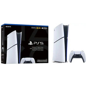 PlayStation 5 Slim Console Digital Edition - 825GB - White, , hires