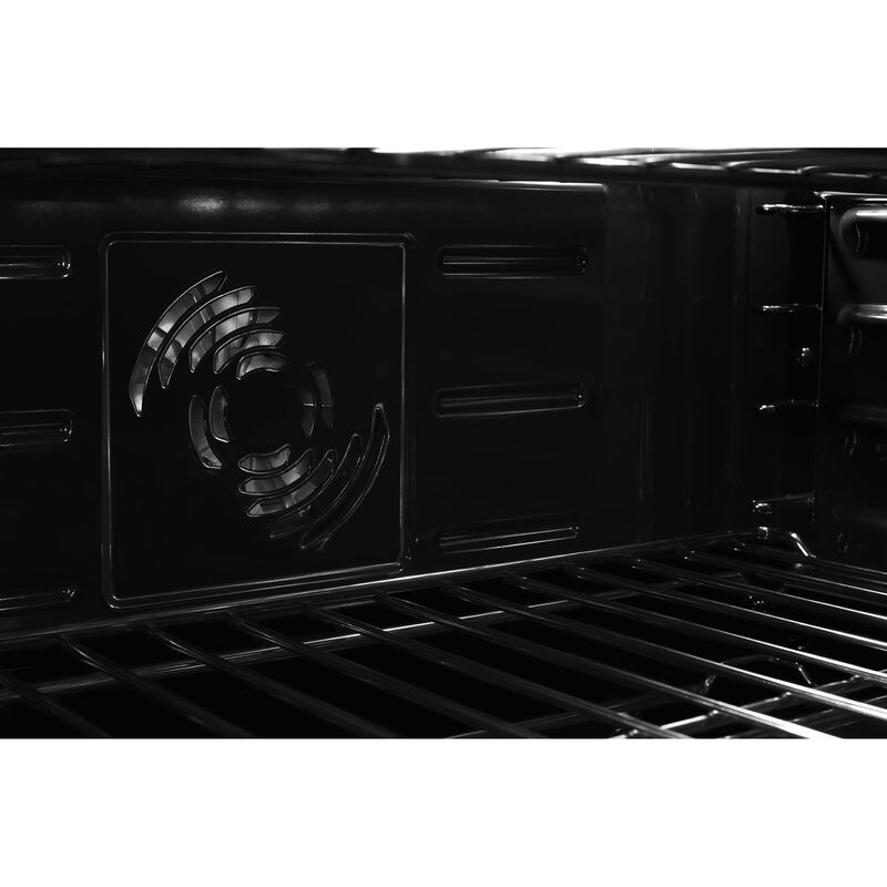 JennAir 30 in. 6.2 cu. ft. Air Fry True European Convection Slide-In Electric Range with Radiant Burners - Stainless Steel, , hires