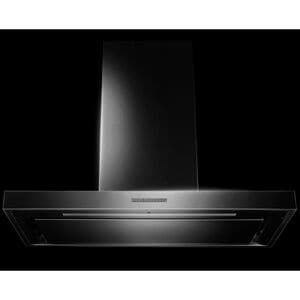 JennAir 36 in. Convertible Chimney Style Range Hood with 585 CFM, 3 Fan Speeds & 1 LED Light - Stainless Steel, , hires