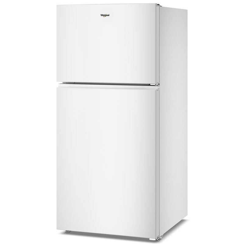 Whirlpool 30 in. 19.3 cu. ft. Top Freezer Refrigerator with Ice Maker - White, White, hires