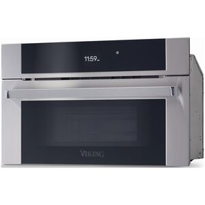 Viking 30 in. Speed Electric Single Wall Oven with True European Convection - Stainless Steel, , hires