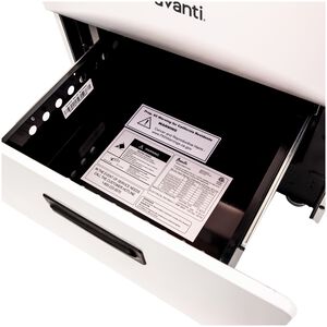 Avanti 20 in. 2.1 cu. ft. Gas Range with 4 Sealed Burners - White, , hires