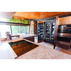 JennAir Oblivian Glass 30 in. 4-Burner Induction Cooktop with Simmer Burner & Power Burner - Black, , hires