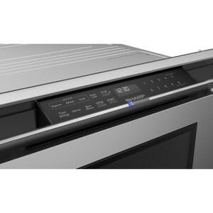 Sharp 24 in. 1.2 cu. ft. 950W Smart Drawer Microwave with Sensor Cooking - Stainless Steel, , hires