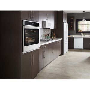 Whirlpool 30 in. 1.1 cu. ft. 1000W Low Profile Over-the-Range Microwave with 400 CFM - White, White, hires