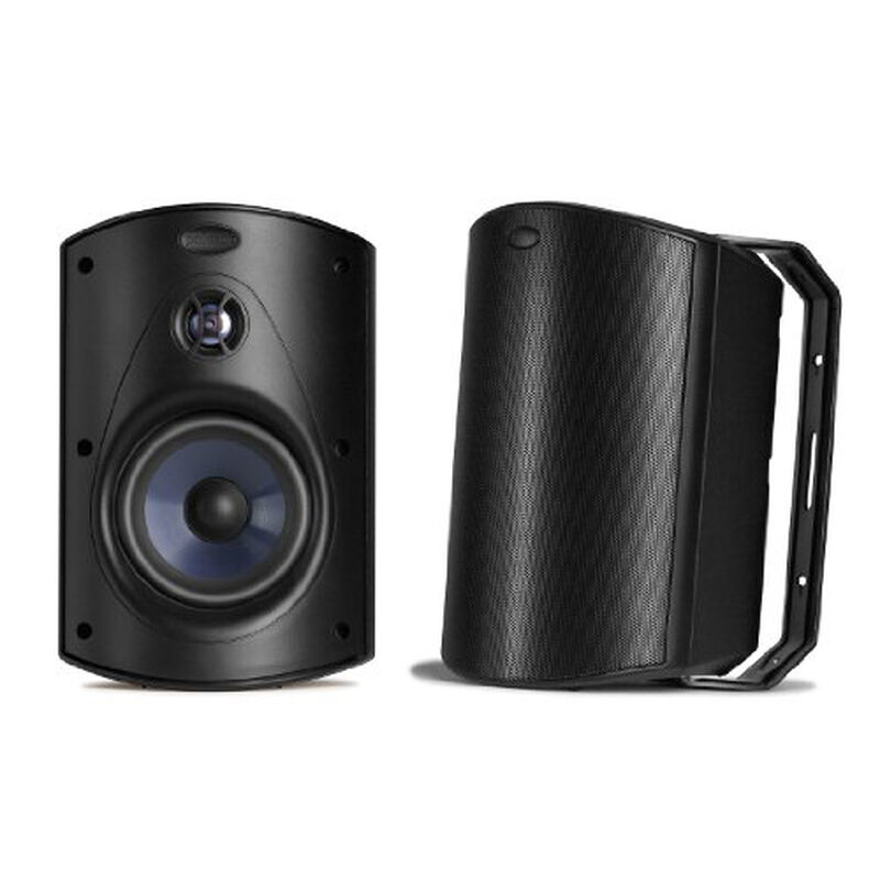 Polk Audio Atrium6 2-Way Indoor/Outdoor Speakers with 5.25" Woofers - Black, , hires