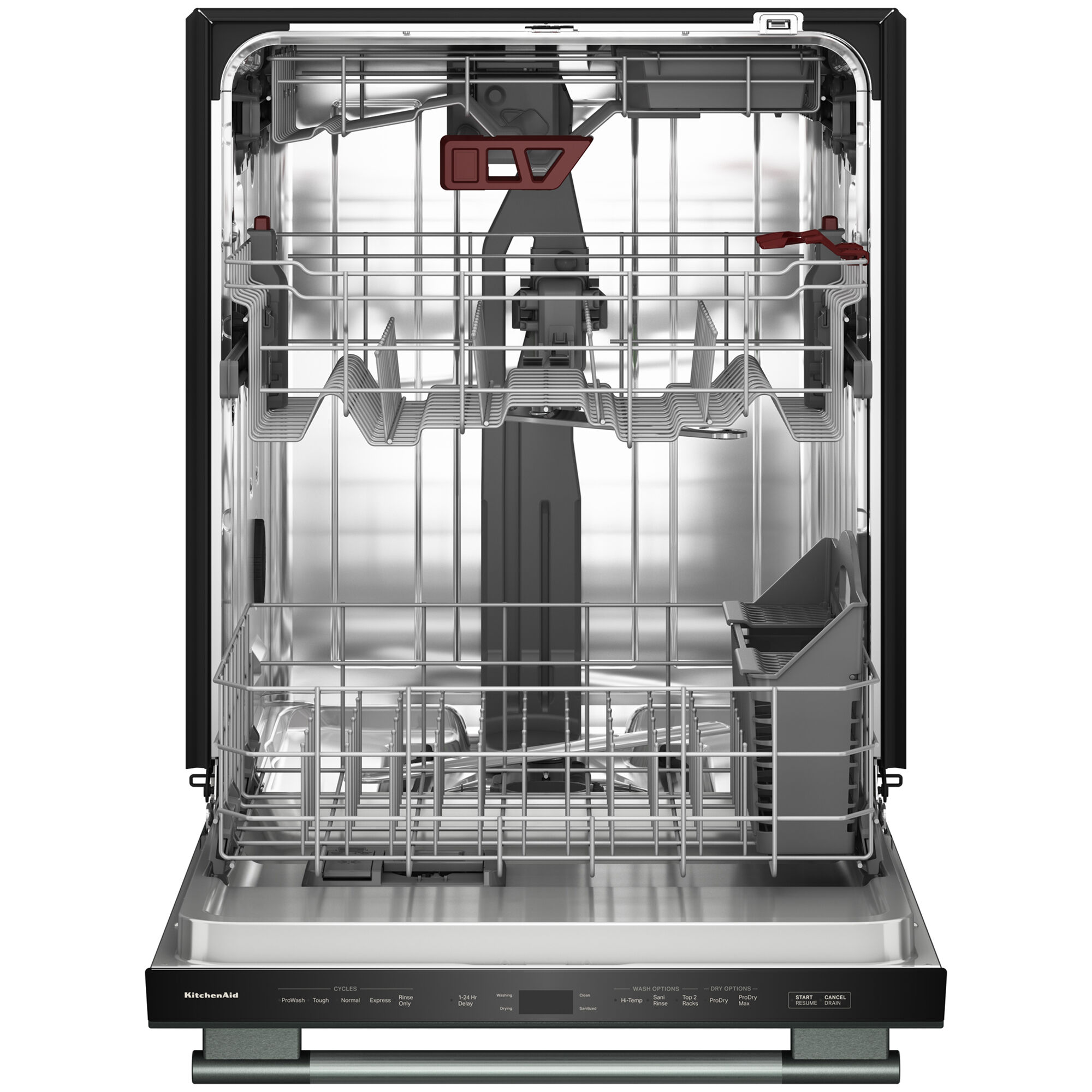 KitchenAid 24 in. Top Control Dishwasher with 41 dBA Sound Level