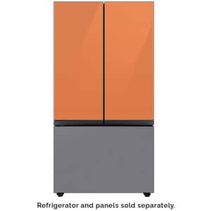 Samsung BESPOKE 3-Door French Door Bottom Panel for Refrigerators - Stainless Steel, , hires