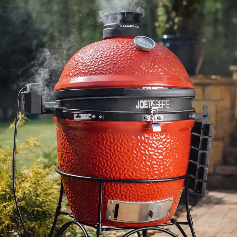 Kamado JoeTisserie Rotisserie Grill Accessory for Classic Joe Grills - Black, , hires