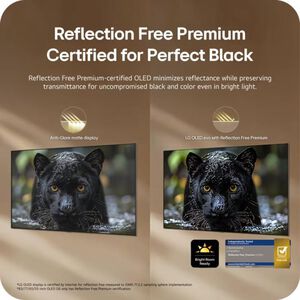 LG - 77" Class G6 Series OLED evo AI 4K UHD Smart webOS TV, , hires