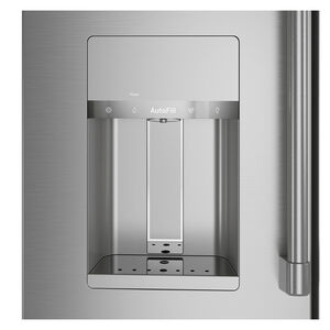 Cafe 36 in. 27.8 cu. ft. Smart 4-Door French Door Refrigerator with Ice & Water Dispenser - Stainless Steel, Stainless Steel, hires