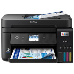 Epson - EcoTank ET-4850 All-in-One Supertank Inkjet Printer - Black, , hires