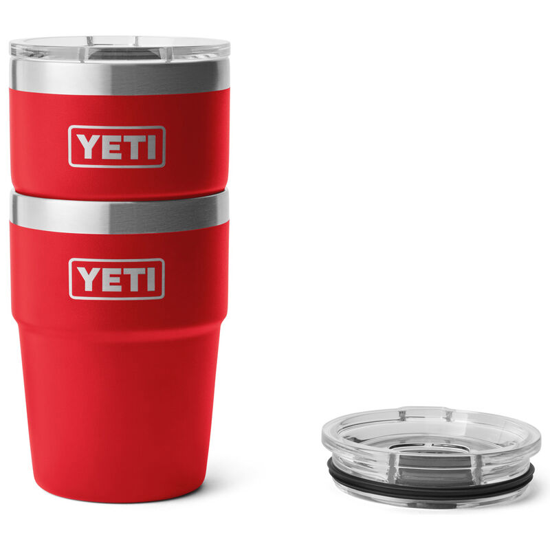 YETI Rambler 16 oz Stackable Cup - Rescue Red, Yeti-Rescue Red, hires