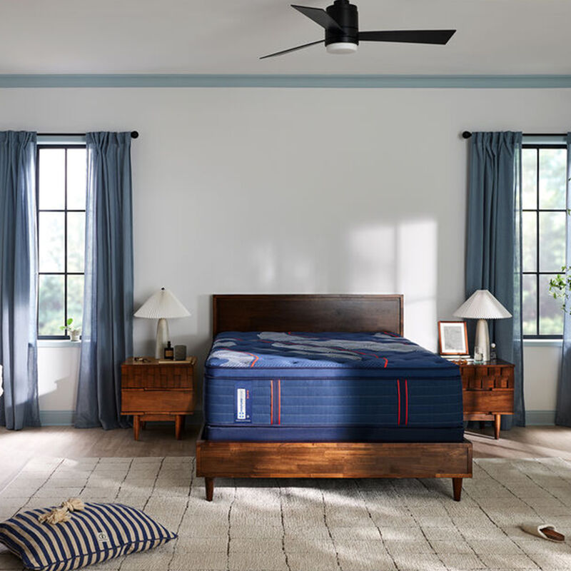 Sealy Brenham II Posturepedic Elite Medium Euro Top Innerspring Twin XL Size Mattress, , hires