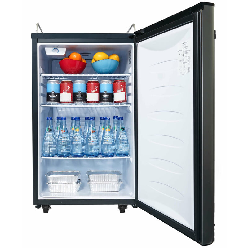 Danby 21 in. 5.4 cu. ft. Beer Dispenser with 1 Tap, Knob Controls & Analog Thermostat - Spotless Steel, , hires