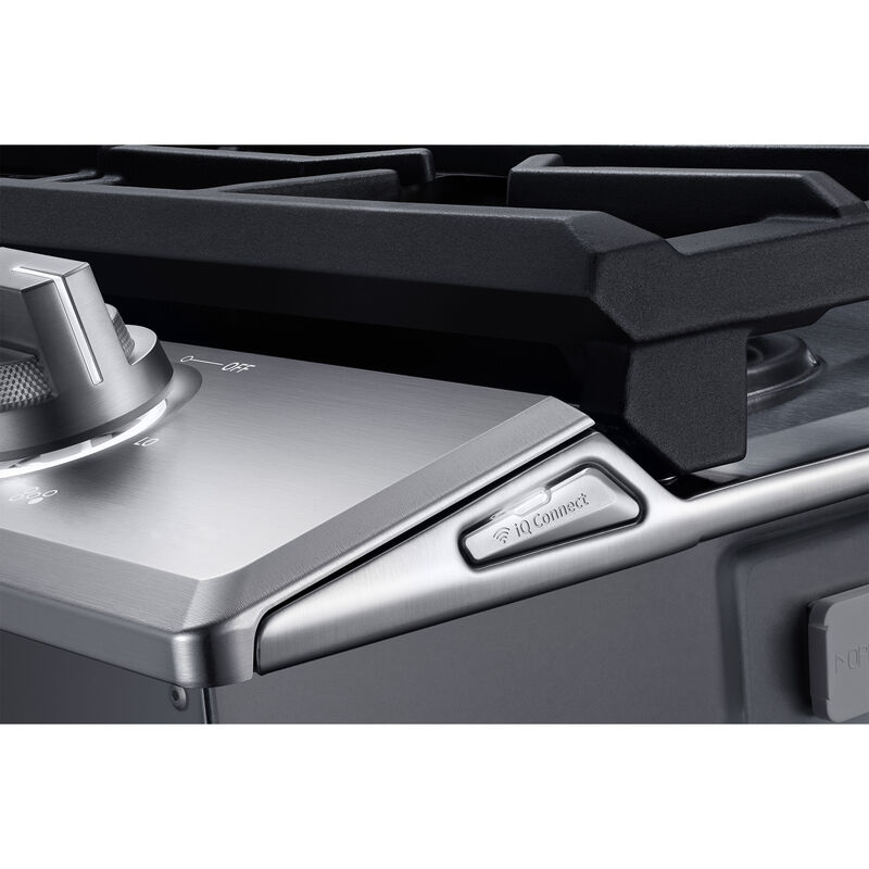 Dacor Transitional 30 in. 5-Burner Smart Natural Gas Cooktop with Griddle, Simmer Burner & Power Burner - Silver Stainless, , hires