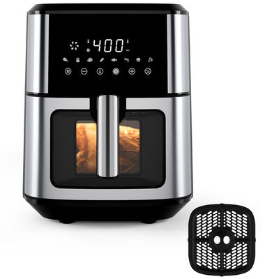 Kitchen Elite 8.5 QT Stainless with Window Air Fryer | KEAF8500