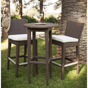 Pelican Reef Atlantis 3-Piece Pub & Barstool Set with Cushions, , hires