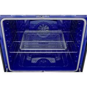 LG 30 in. 6.3 cu. ft. Smart Air-Fry True European Convection Electric Range with Radiant Burners - Black Stainless Steel, , hires