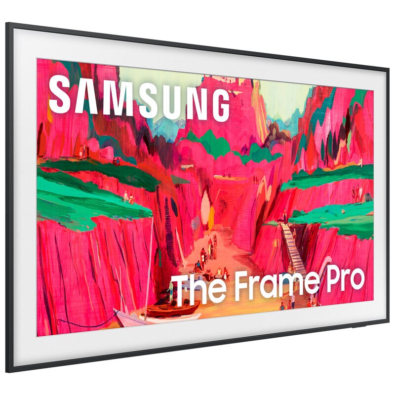 Samsung - 65" Class The Frame LS03FW Neo QLED 4K UHD Smart Tizen TV, , hires