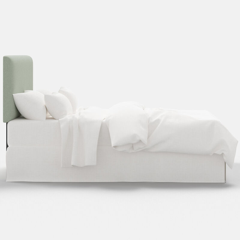 Skyline Furniture Zuma Fabric Full Size Headboard - Seafoam, Seafoam, hires