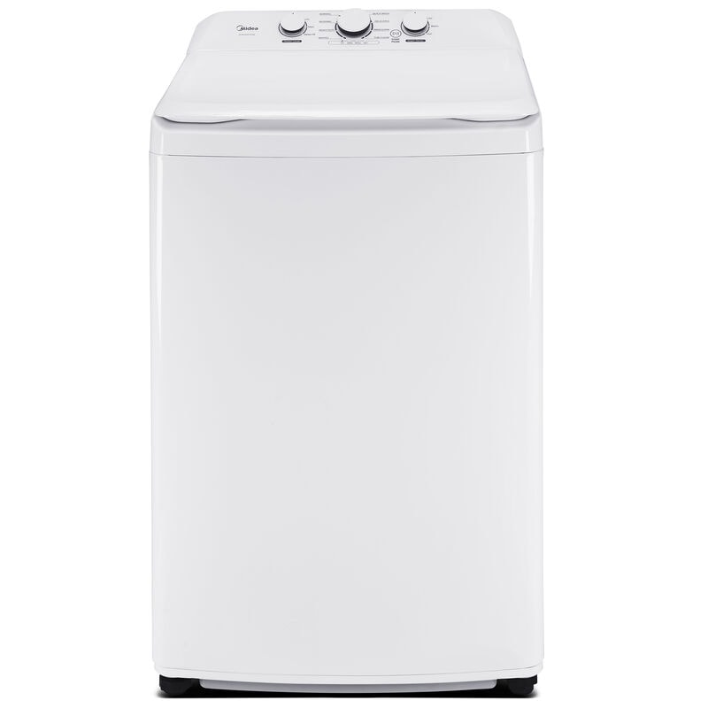 Midea 25 in. 3.9 cu. ft. Top Load Washer with Power Wave 360 Agitator - White, , hires