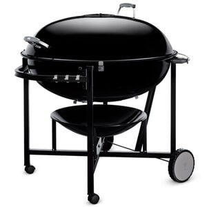 Weber Ranch Kettle 37 in. Charcoal Grill - Black, , hires