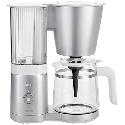 Zwilling Enfinity 12-Cup Drip Coffee Maker with Glass Carafe - Silver | 1010587