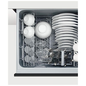 Fisher & Paykel Series 7 24 in. Dishwasher Drawer with Front Control, 43 dBA Sound Level, 7 Place Settings & 6 Wash Cycles - Stainless Steel, , hires