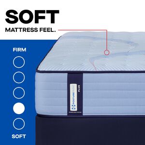 Sealy Plainfield Posturepedic Plus Plush Innerspring Twin Size Mattress, , hires