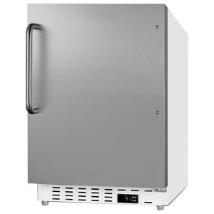 Summit 21 in. 3.5 cu. ft. Undercounter Refrigerator - Stainless Steel with Cabinet, , hires