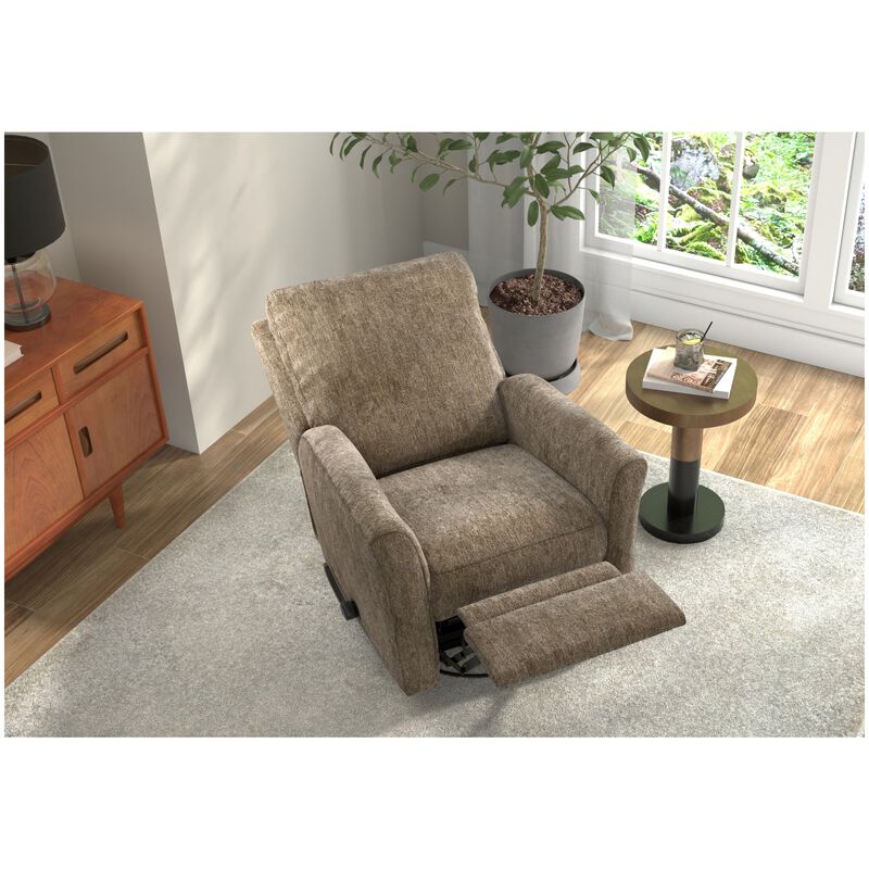Catnapper Belton Swivel Glider Recliner - Sand, Sand, hires