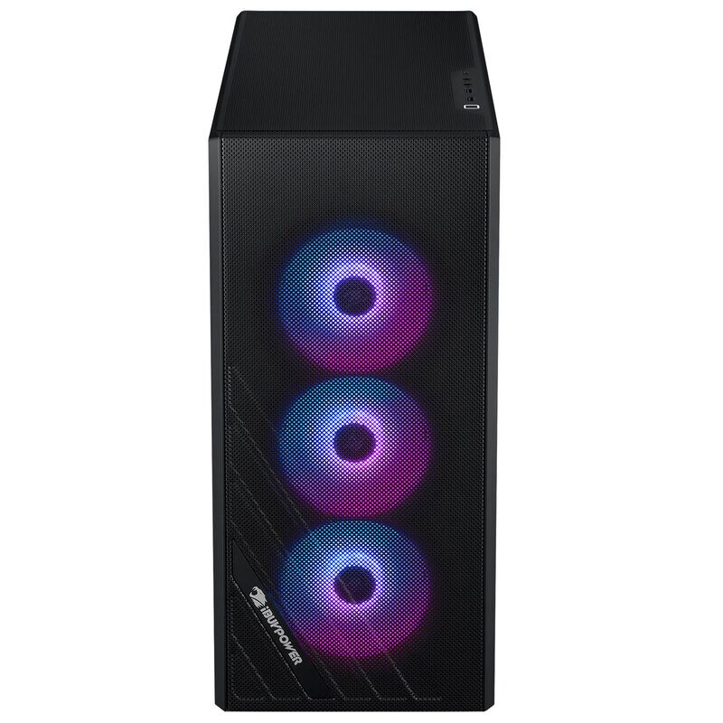 iBUYPOWER SCA5R6401 Gaming Desktop - AMD Ryzen 5 4500, AMD Radeon RX 6400 4GB, 16GB DDR4 RGB RAM, 1TB NVMe SSD, , hires
