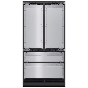 Miele MasterCool Series 42 in. 23.1 cu. ft. Built-In Smart Counter Depth 4-Door French Door Refrigerator with Internal Water Dispenser - Custom Panel Ready, , hires