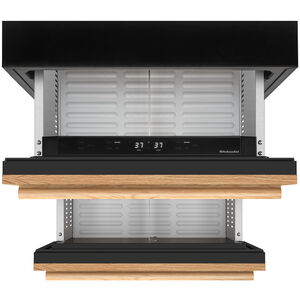 KitchenAid 24 in. 4.3 cu. ft. Double Refrigerator & Freezer Drawers - Custom Panel Ready, , hires
