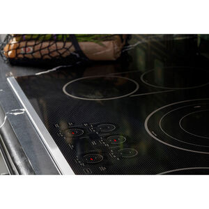 Cafe 36 in. 5-Burner Smart Electric Cooktop with Power Burner - Stainless Steel, , hires