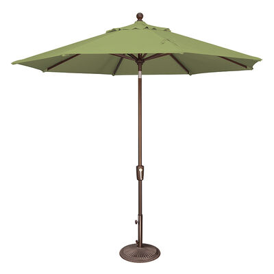 SimplyShade Catalina 9' Octagon Push Button Market Umbrella in Sunbrella Fabric - Spa | SSUM929A5413