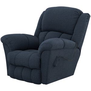 Catnapper Blarney Power Wall Hugger Recliner with Heat & Massage - Navy, Navy, hires