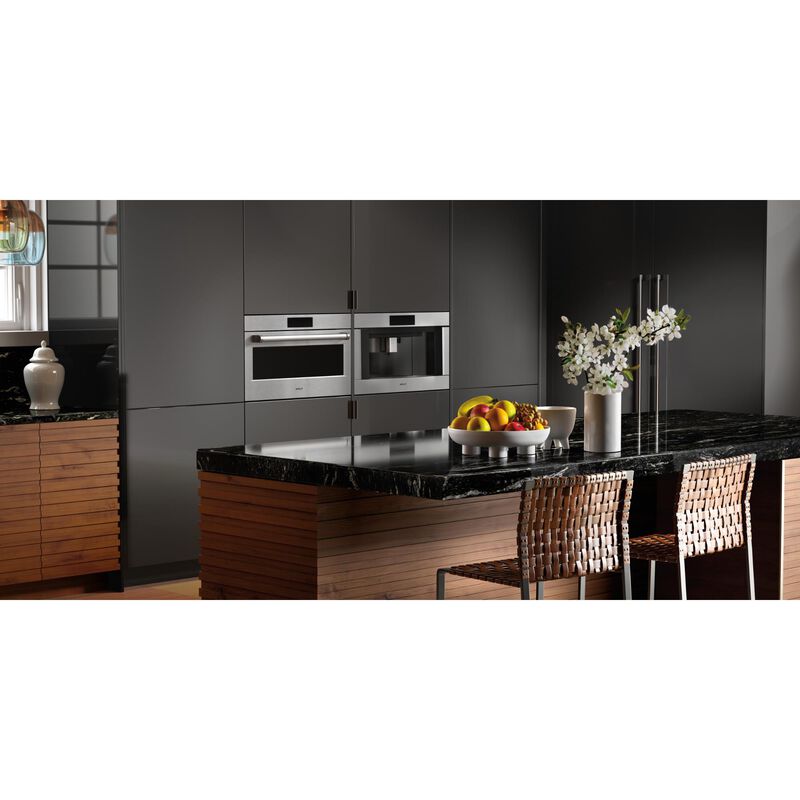 Wolf E Series 30 in. 1.6 cu. ft. 900W Built-In Microwave with Sensor Cooking - Stainless Steel, , hires