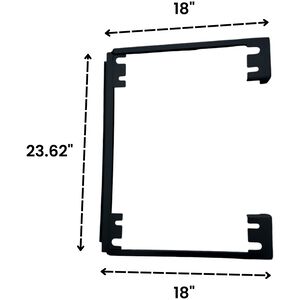 Equator Front Stacking Kit for Stacking Dryer on Washer. Compatible with Equator's ED 852 & ED 866, , hires