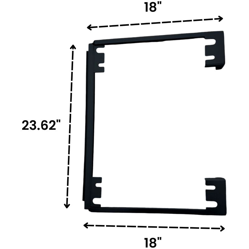 Equator Front Stacking Kit for Stacking Dryer on Washer. Compatible with Equator's ED 852 & ED 866, , hires
