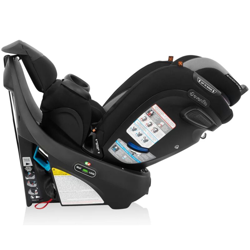 Evenflo Revolve360 Extend All-in-One Rotating Car Seat with Quick Clean Cover - Revere Gray, , hires