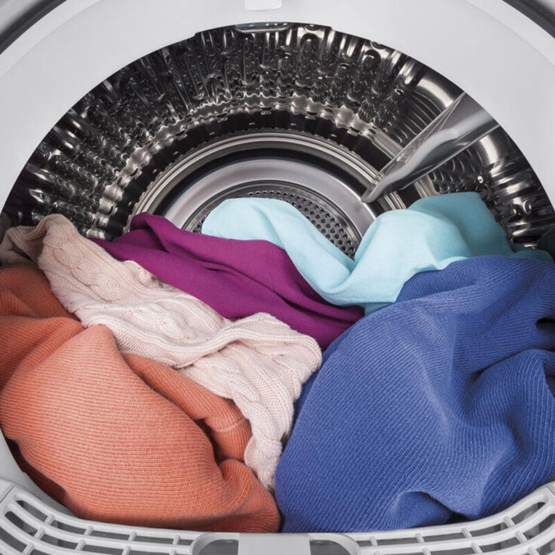 GE 24 in. 4.1 cu. ft. Ventless Electric Dryer with 13 Dryer Programs, Sanitize Cycle, Wrinkle Care & Sensor Dry - White, , hires