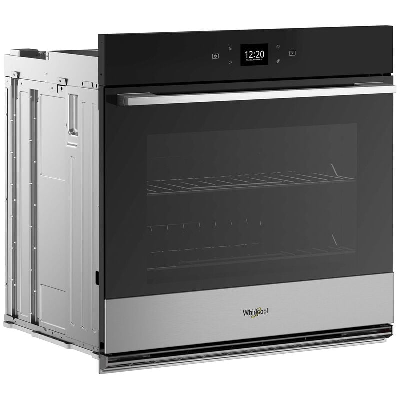 Whirlpool 30 in. 5 cu. ft. Smart Electric Single Wall Oven with Standard Convection - Fingerprint Resistant Stainless, , hires