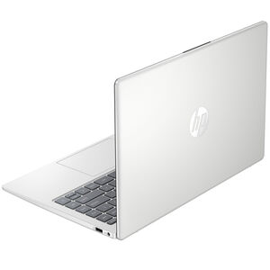 HP 14 in. Notebook with AMD Ryzen 5 7520U, 2.8 GHz CPU, AMD Radeon GPU, 8 GB RAM, 256 GB SSD, up to 12 Hrs. of Battery Life & Windows 11 Home in S Mode - Natural Silver, , hires