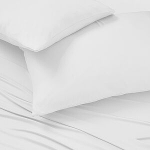BEDGEAR Ver-Tex Queen Size Sheet Set (Ideal for Adj. Bases) - Bright White, , hires