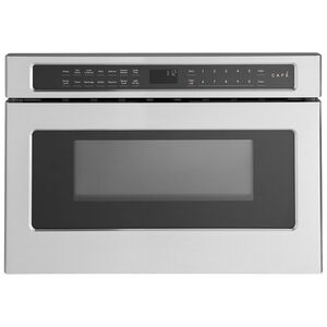 Cafe 24 in. 1.2 cu. ft. Microwave Drawer with 10 Power Levels & Sensor Cooking Controls - Stainless Steel, Stainless Steel, hires