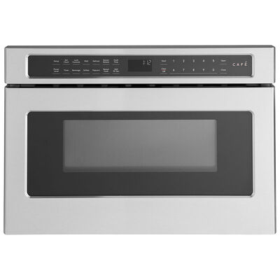 Cafe 24 in. 1.2 cu. ft. Microwave Drawer with 10 Power Levels & Sensor Cooking Controls - Stainless Steel | CWL112P2RS1