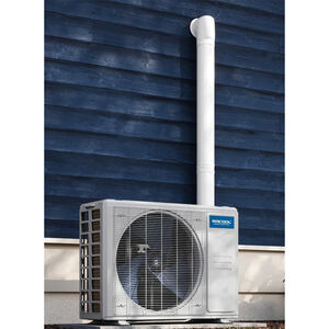 MRCOOL LineGuard 4.5 in. 16-Piece Complete Line Set Cover Kit for Ductless Mini-Split or Central System- White, , hires