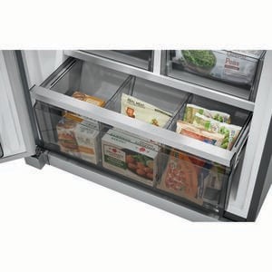 Frigidaire Professional Series 33 in. 18.8 cu. ft. Double-Drawers Upright Freezer with Ice-Maker & Adjustable Shelves - Stainless Steel, , hires